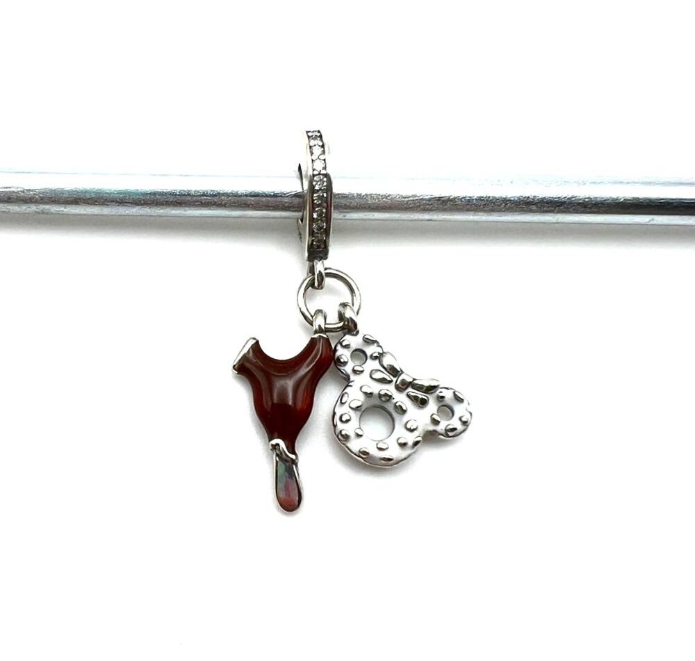 NEW Mickey & Minnie Disney Treats Charm for European Bracelet